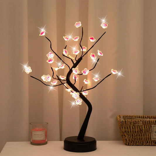 Cherry Blossom LED Tree Lamp