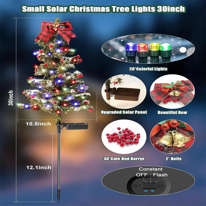 Solar LED Christmas Tree Lights