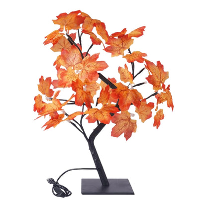 Autumn Maple Leaf Tree Lamp