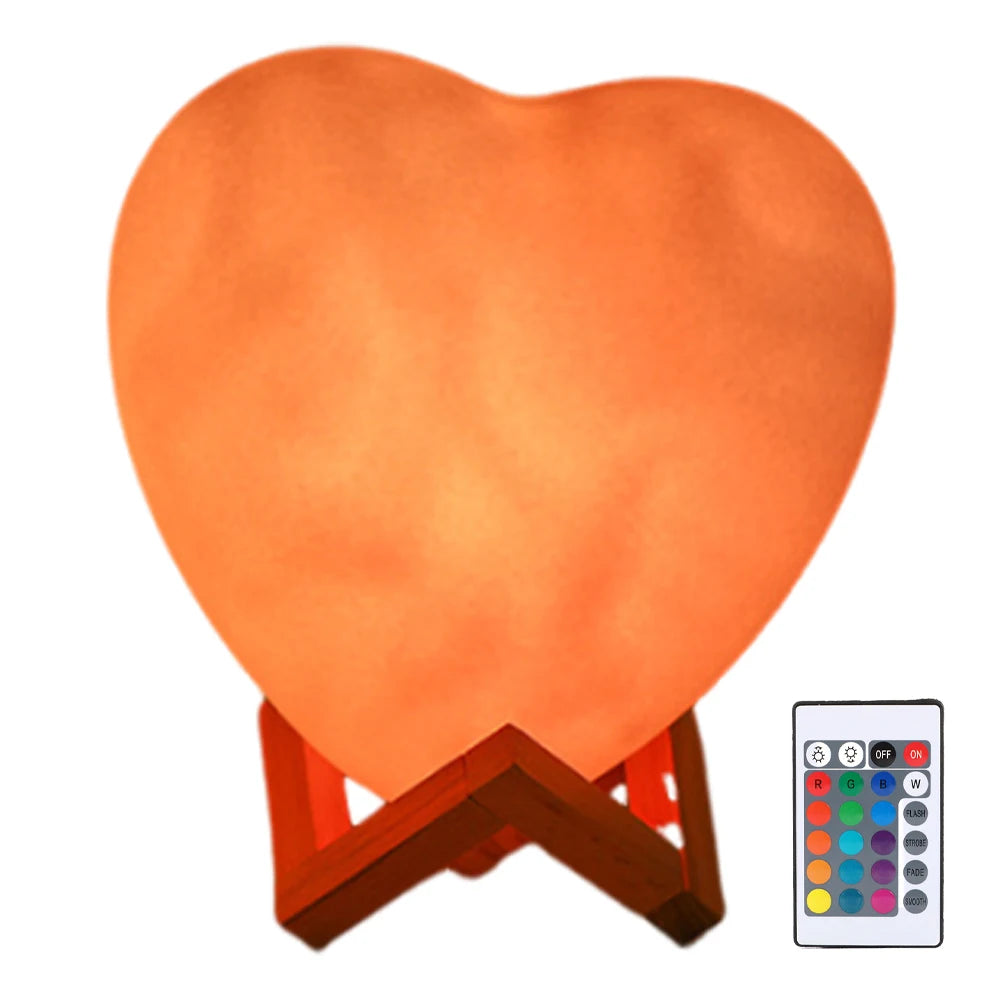 Heart Glow Night Light