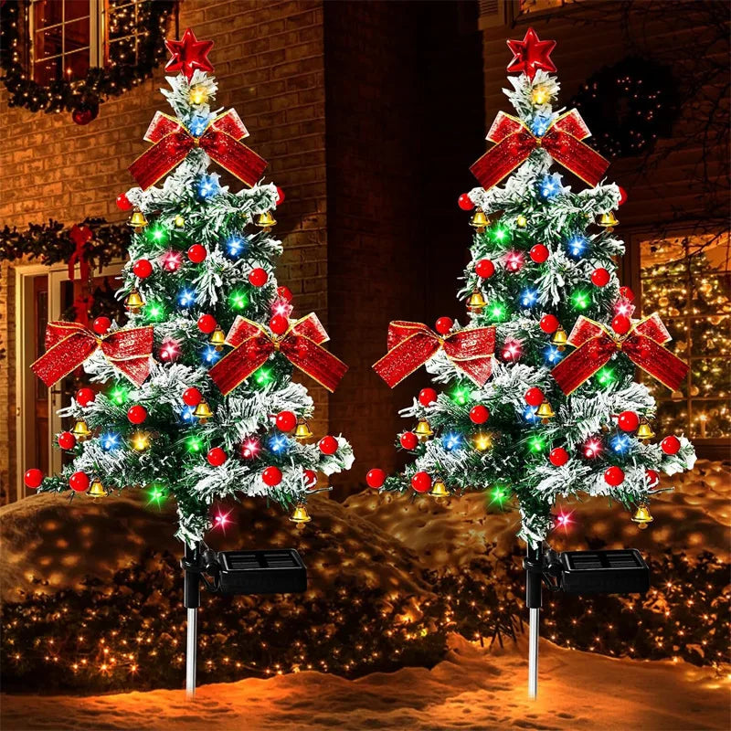 Solar LED Christmas Tree Lights