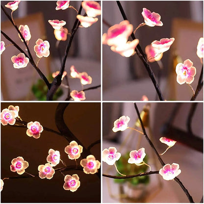 Cherry Blossom LED Tree Lamp