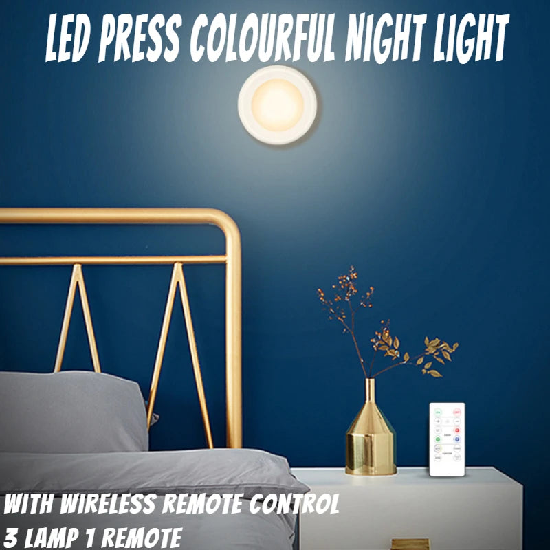 Wireless RGB LED Night Light