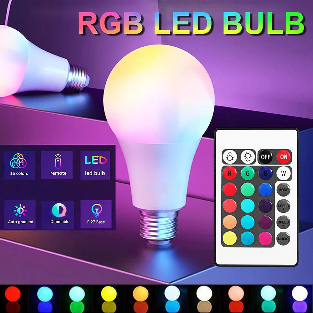 Magic Glow RGB LED Bulb