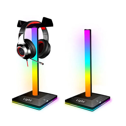 RGB Gaming Headset Stand with USB